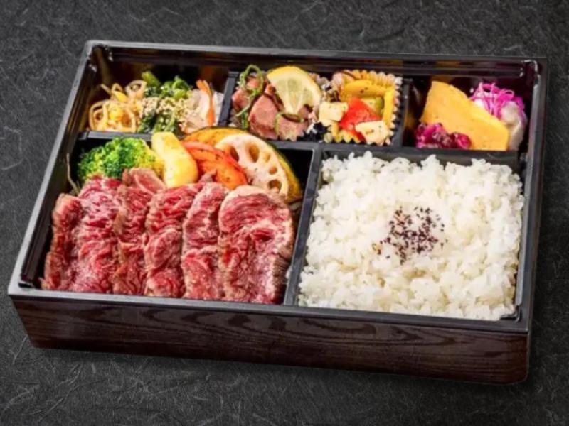 厚切りハラミステーキ弁当