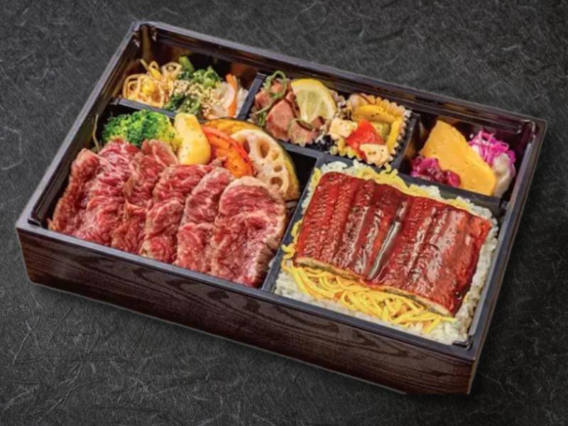 うな弁〜鰻の蒲焼きとハラミステーキ弁当〜