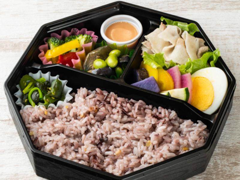 豚しゃぶと三浦野菜　幕の内弁当（十六穀米）
