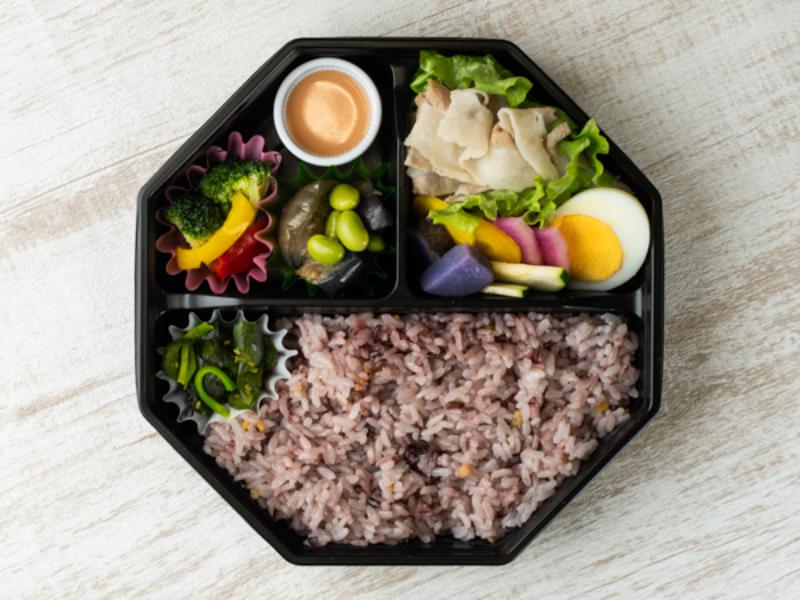 豚しゃぶと三浦野菜　幕の内弁当（十六穀米）