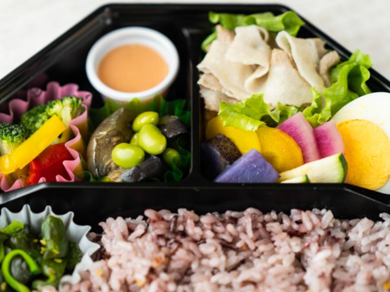 豚しゃぶと三浦野菜　幕の内弁当（十六穀米）