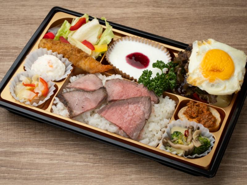 【至福の饗宴】ローストビーフと黄金比ハンバーグの豪華絢爛御膳