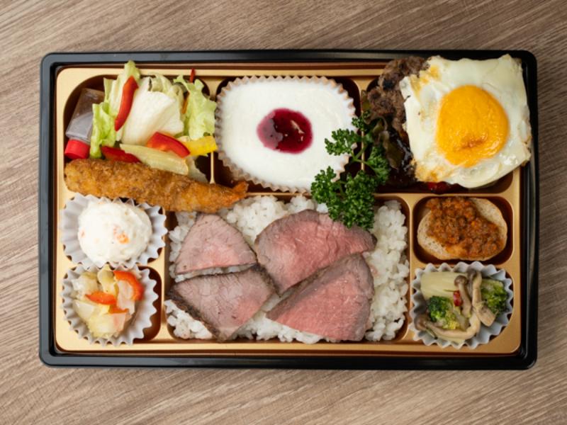 【至福の饗宴】ローストビーフと黄金比ハンバーグの豪華絢爛御膳