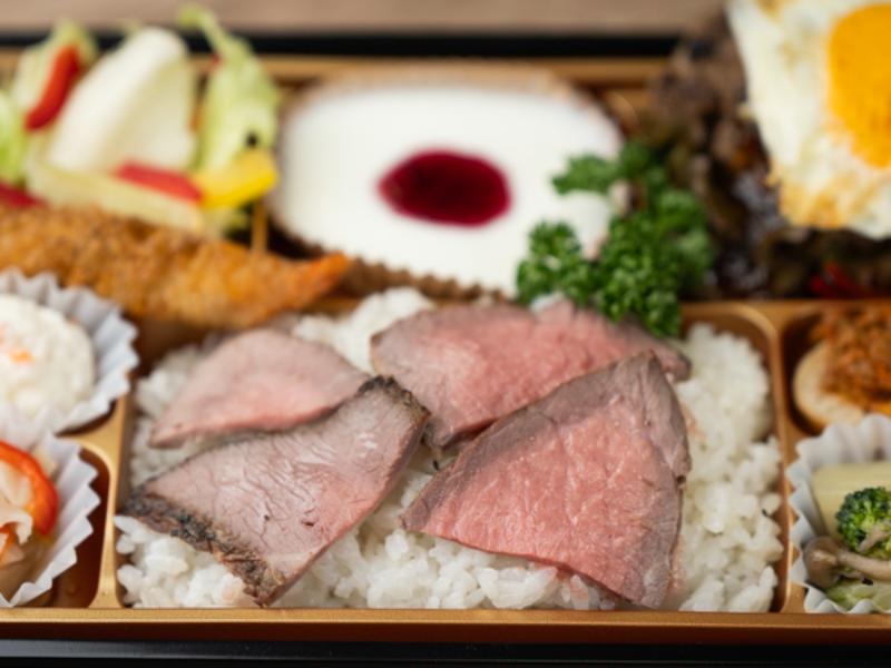 【至福の饗宴】ローストビーフと黄金比ハンバーグの豪華絢爛御膳