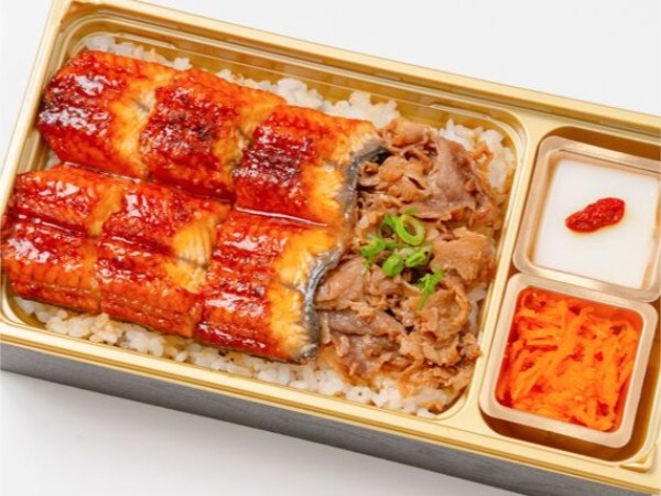 匠の鰻牛すき重（竹）