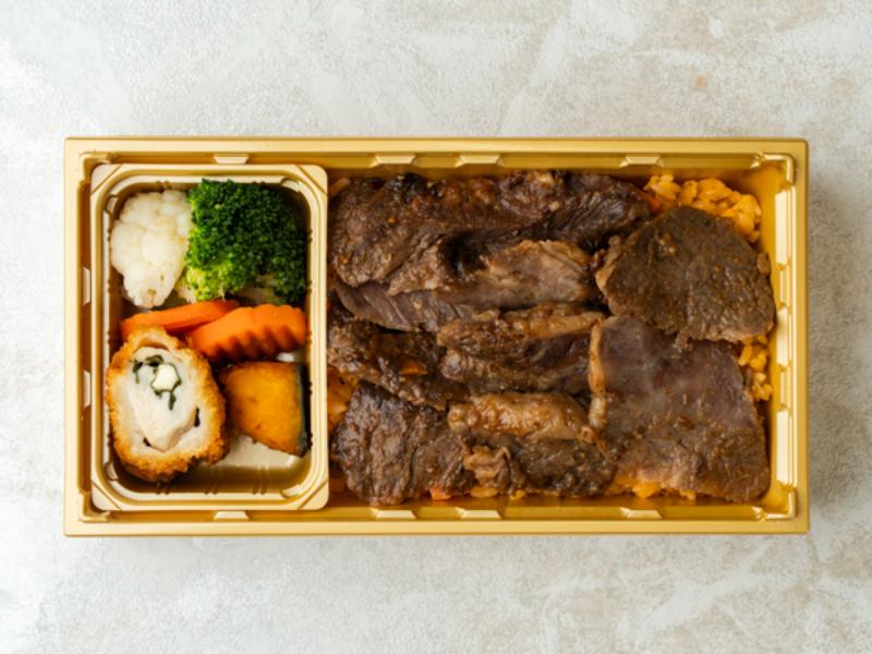【贅沢】黒毛和牛ハラミステーキ重