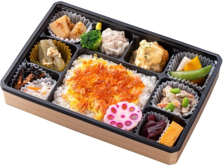 鮭いくらにぎわい弁当