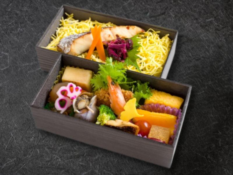 鰆西京焼き２段弁当