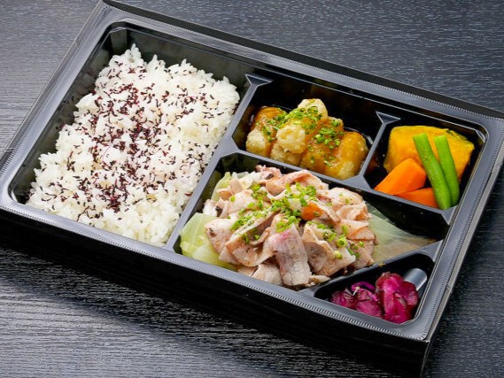梅豚しゃぶ弁当