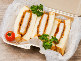 生食パンでつくったサンドイッチ②
