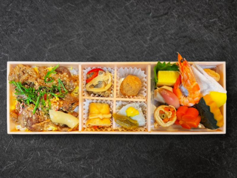 和牛めし×和風おかず御膳
