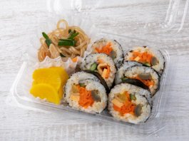 バンチャンデリの【お手軽BOX】キンパwithヤンニョムチキン 540円