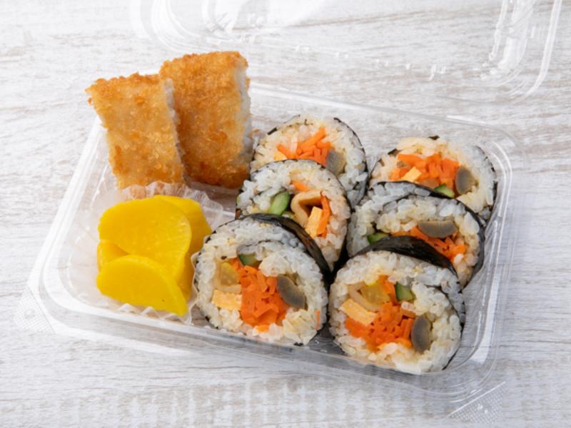 【お手軽BOX】キンパwithセンソンカツ(韓国風白身魚)