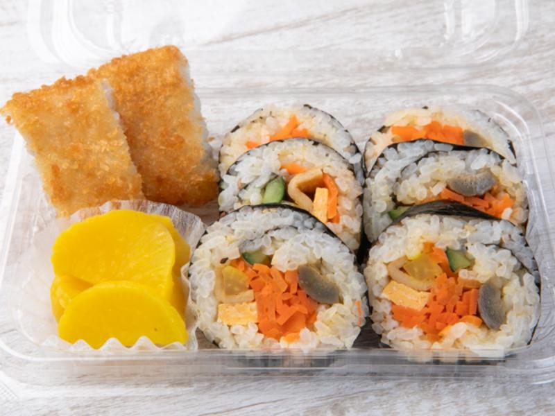 【お手軽BOX】キンパwithセンソンカツ(韓国風白身魚)