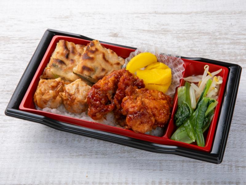【韓国お重弁当】ヤンニョムチキン