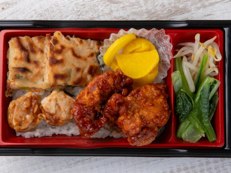 【韓国お重弁当】ヤンニョムチキン
