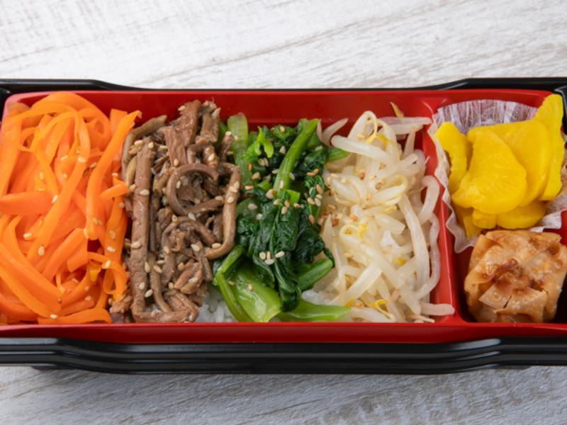 【韓国お重弁当】さっぱり野菜ビビンバ