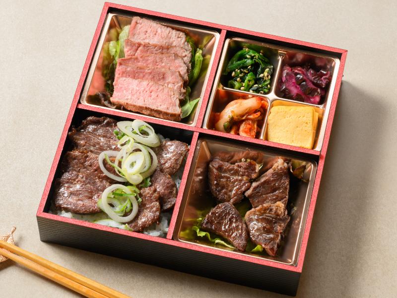 2種サガリとサーロイン肉御膳