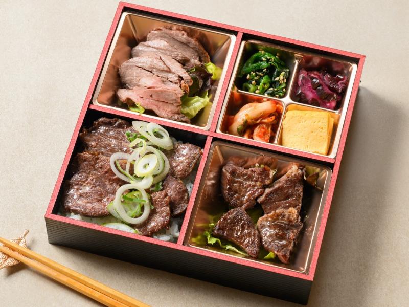 2種サガリと牛ヒレの肉御膳