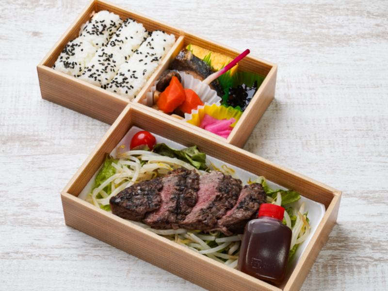 牛ランプステーキ弁当