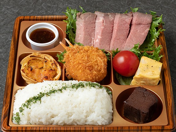 厳選ステーキの贅沢洋食弁当