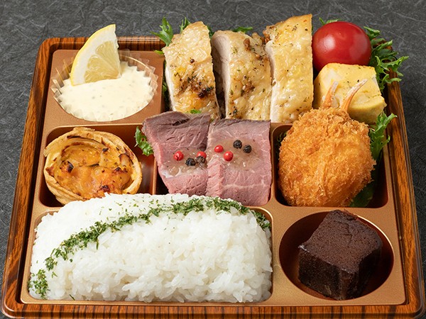 チキンとローストビーフの贅沢洋食弁当