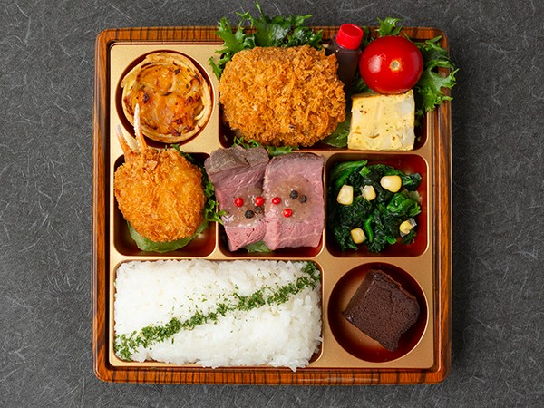 黒毛和牛メンチカツ贅沢洋食弁当