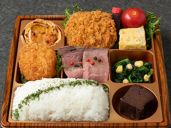 黒毛和牛メンチカツ贅沢洋食弁当