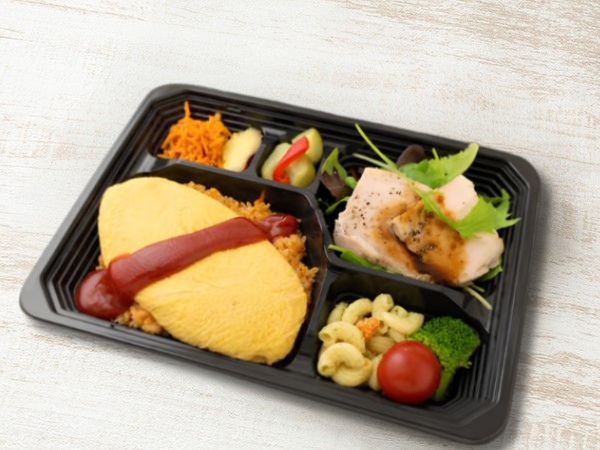 はなきゃのデリ弁〈有機ケチャップオムライス
