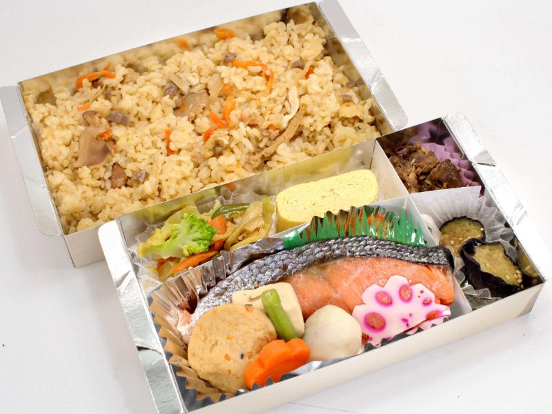 角壱（かくいち）鮭弁当（NO.201）