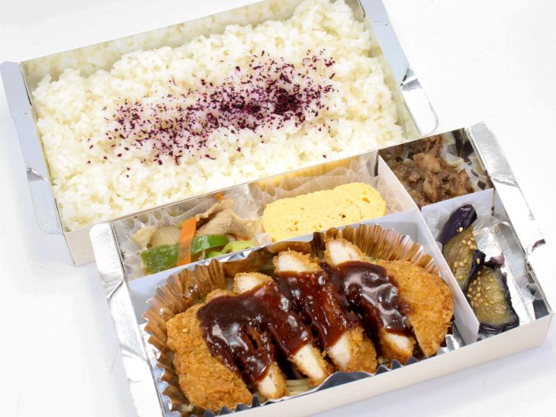 角壱（かくいち）ソース豚カツ弁当（NO.211）