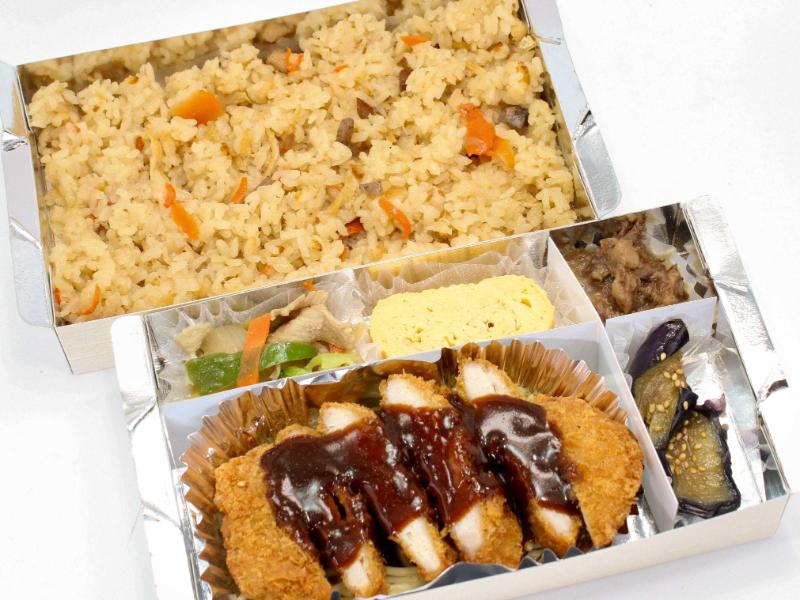 角壱（かくいち）ソース豚カツ弁当（NO.211）
