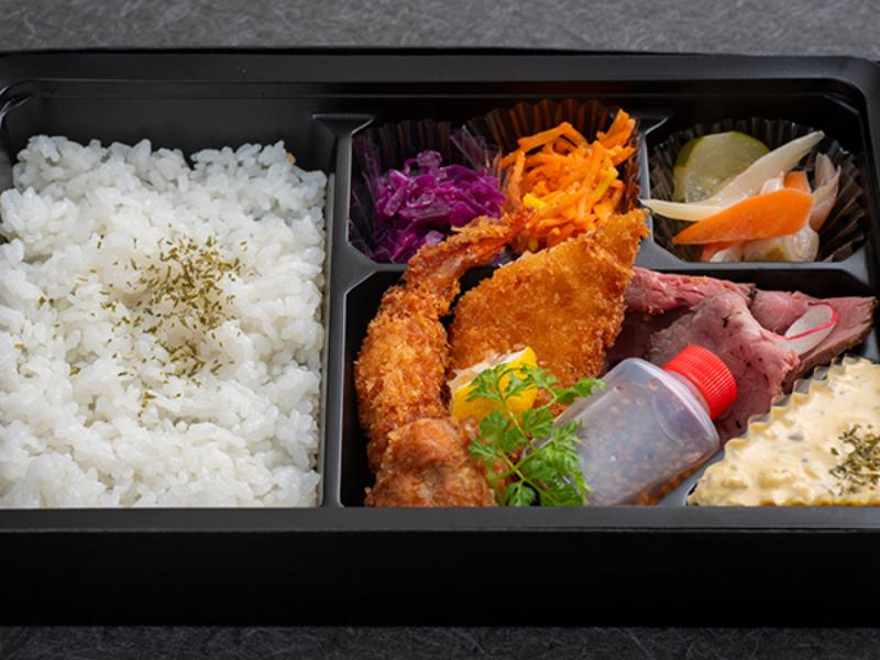ローストビーフミックスフライ弁当