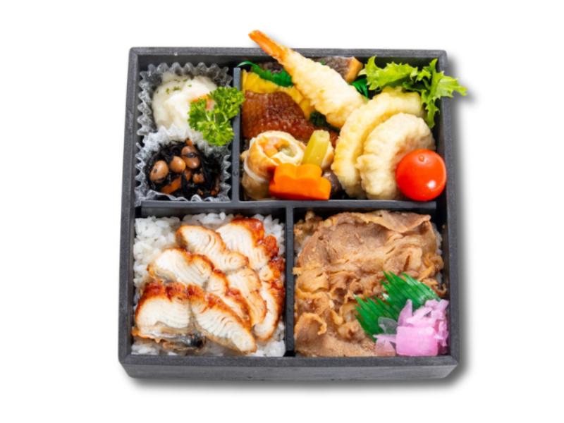 令和幕ノ内（牛めしとうなぎ）