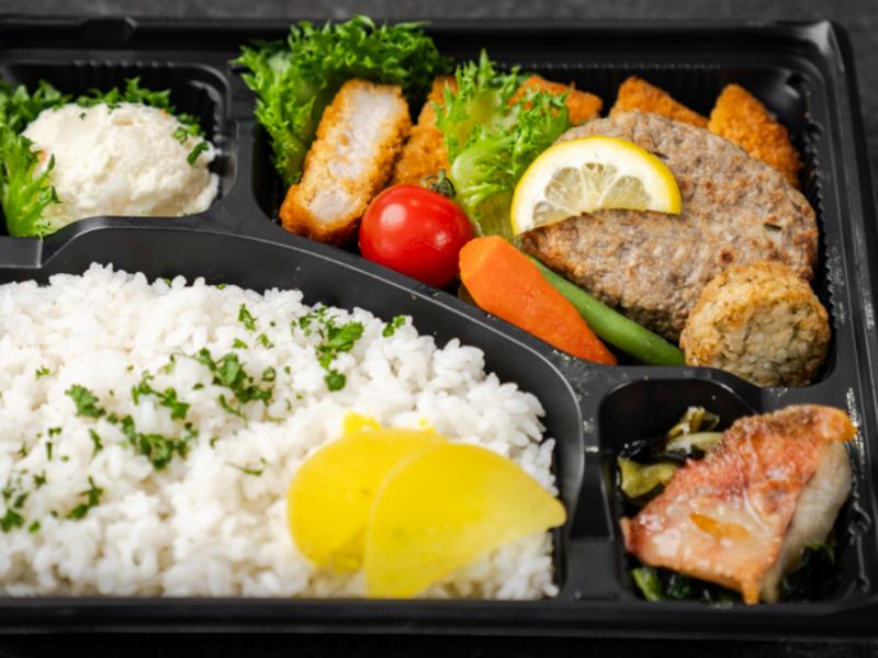 豪華ハンバーグ弁当