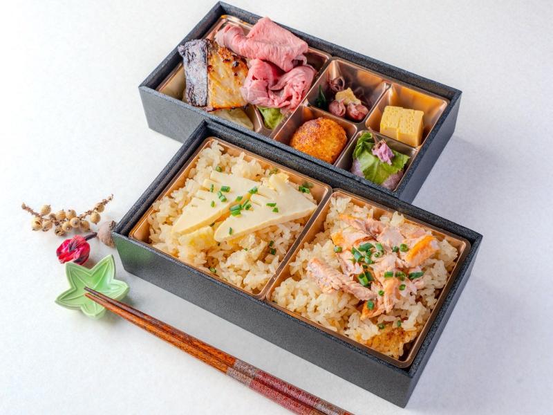 【2026年5月31日お届け分まで限定】季節弁当〜筍＆サクラマスの炊きこみご飯〜（竹）