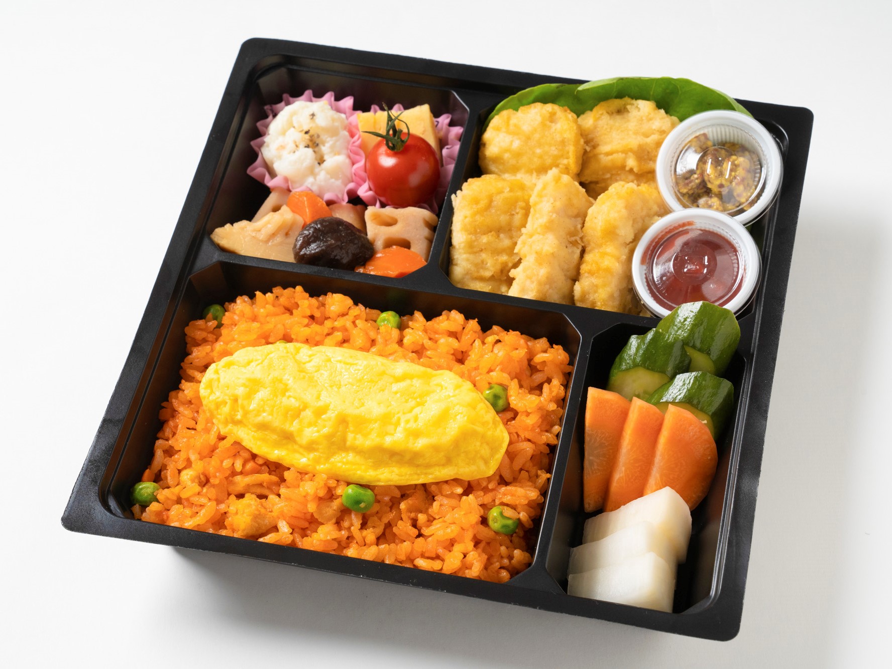 キッチン やまやのチキンライスとチキンナゲット弁当 1512円 お弁当デリ お弁当の配達デリバリー キッチン やまやのチキンライスとチキンナゲット弁当 1512円 お弁当デリ お弁当の配達デリバリー