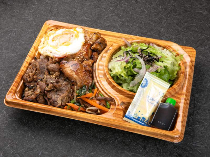 焼肉のっけ弁【炭火焼鳥】
