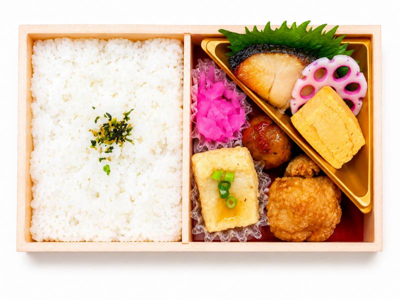さわらの柚庵焼きと和惣菜弁当（紙パック茶250ml付）