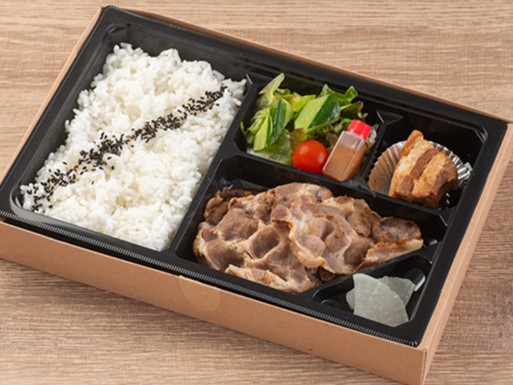 黒豚生姜焼き＆黒豚角煮弁当