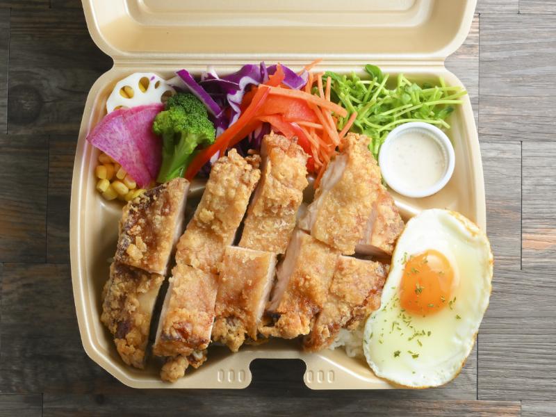 8種野菜の一枚唐揚げ弁当