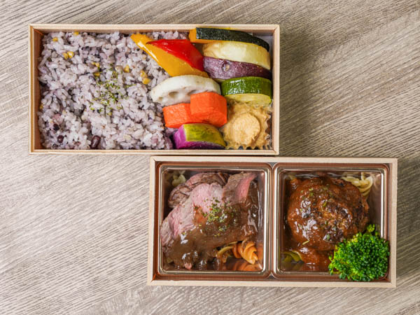 肉×肉の2段御膳