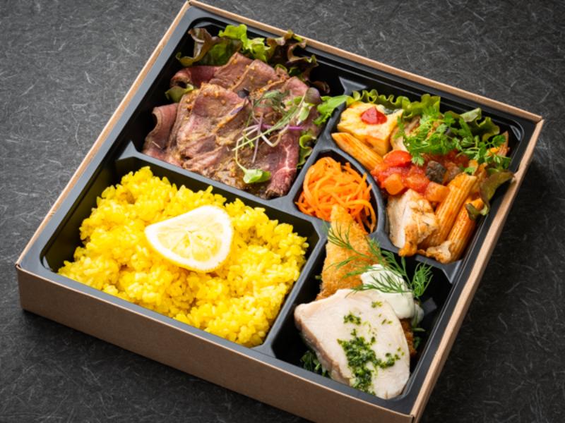 国産牛醤油麹漬け焼ローストビーフ弁当