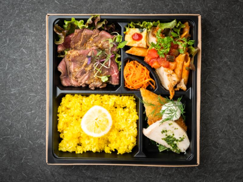 国産牛醤油麹漬け焼ローストビーフ弁当