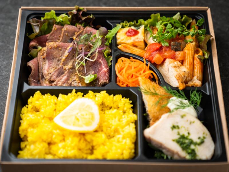 国産牛醤油麹漬け焼ローストビーフ弁当