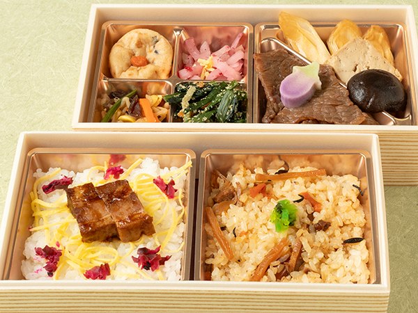 Ａ５和牛のすき焼きと角煮ご飯の共演