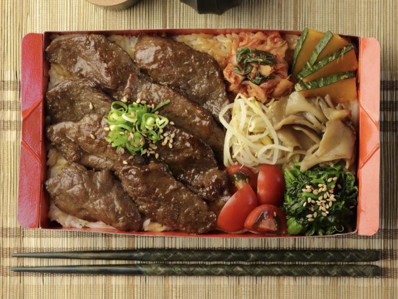 牛ハラミ焼肉飯