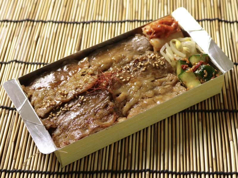 牛カルビ焼肉重