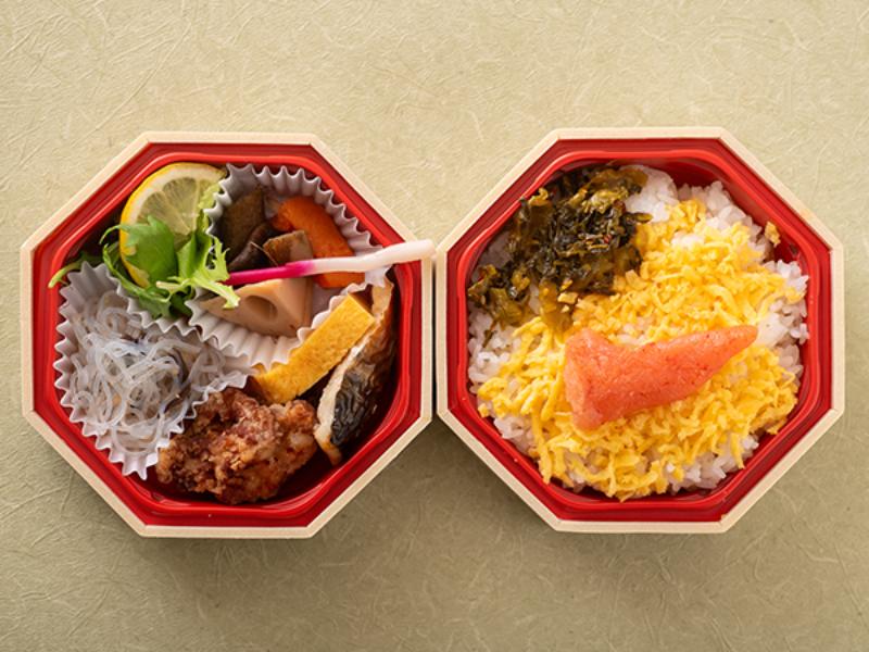 【鮮やか二段】博多明太高菜ご飯