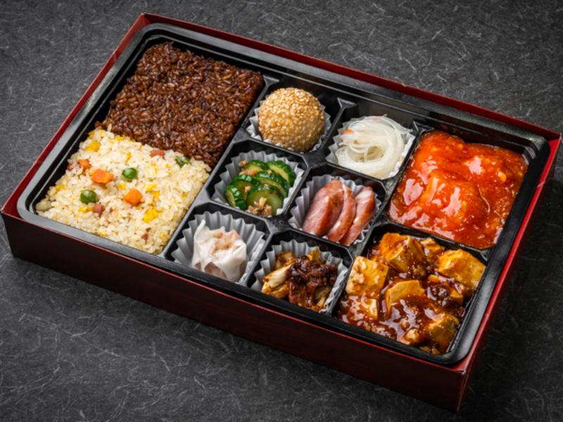 厳選ダブルメイン中華御膳（大エビチリ・麻婆豆腐）